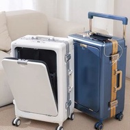 前開側開PC物料多功能寬拉桿鋁框行李箱 Premium Quality Luggage&lt;🚚免費送貨FREE DELIVERY&gt;