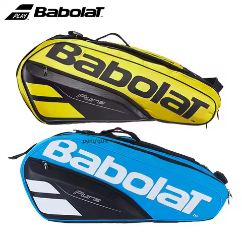 Babolat Pure Aero RH6 RH12 Tennis Rackets Bag Large Capacity Professional Tennis Bag With Insulation