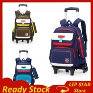 Beg Sekolah Roda Budak Trolley school Bag16" Primary school Bag kids School Bag