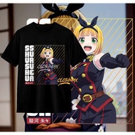 T-shirt Anime Shushu Suruga Matougui No Slave | Kyouka Uzen | Izumo Tenka | Chained Soldier