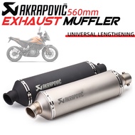 Motorcycle Universal Exhaust Pipe Modified gsx250 cb400x Spring Breeze 250sr Modified Cylindrical Ta