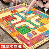 Floor Mat Adult Game Flying Chess Deluxe Edition Monopoly Super Children Desktop World Chessboard La