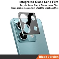 Poco X6 5G / X6 Pro 5G 3D Black Tempered Glass Camera Camera Protector