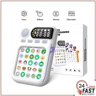 JUZ 【SG STOCK】Puzzle Games for Kids Schulte Attention Training Machine Focus Training Machine Kids C