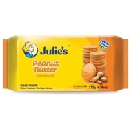 Julie's Peanut Butter Sandwich Filled Biscuit 135g