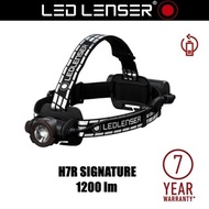 LED LENSER H7R Signature 1200 Lumens Versatile Powerful Rechargable Headlamp with Bluetooth