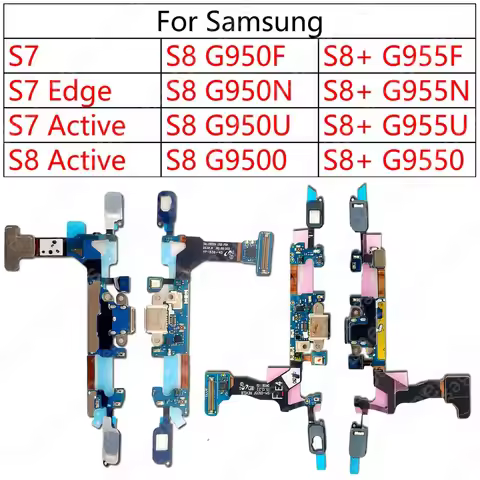 Charge Board For Samsung Galaxy S7 Edge S8 Active S8+ Plus G930 G935 G950 G955 Charging Port PCB Pla