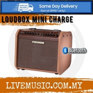 Fishman Loudbox Mini Charge - 60 Watt Acoustic Guitar Amplifier with Built-In Battery
