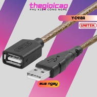 Unitek 5m USB extension cord Y-C418A