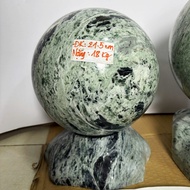 Natural stone ball, diameter 24 cm, weight 27kg for Fire and Wood elements from An An Stone factory