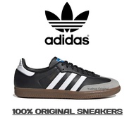 Adidas Samba Black White Grey, Sepatu Adidas, Adidas Samba Original 