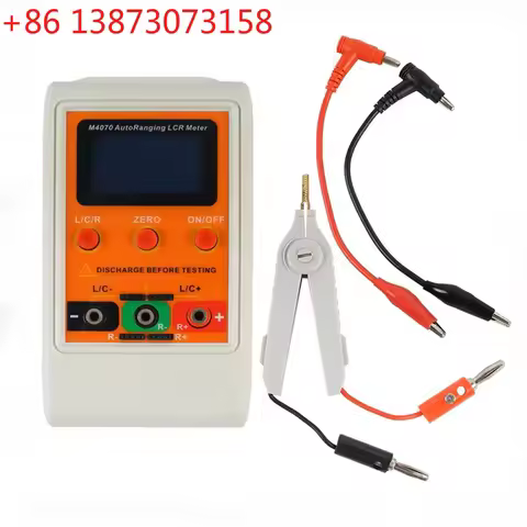 M4070 LCR Bridge Tester Capacitance Inductance Meter Automatic Range Capacitance Inductance USB PC P