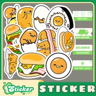 Set of 52 Gudetama Lazy Egg Diy stickers for phones and laptops...S318