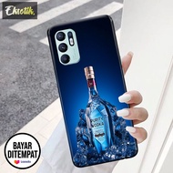 Case OPPO RENO 6 4G - Casing OPPO RENO 6 4G - EKSOTIK - Silikon - Minuman - Cassing - Kesing Hp - Ha