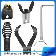 1set Drain Cleaner Drill Attachment, Drain Cleaner Combination Cutter-Head Set for Pipe Drain Cleane