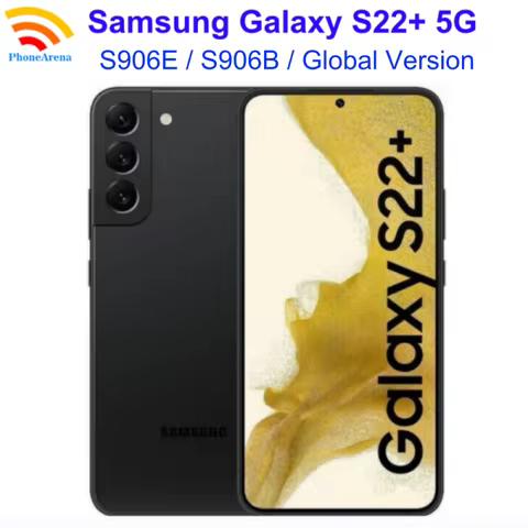 Samsung Galaxy S22+ S22 Plus 5G S906E S906B 6.6" AMOLED 8GB RAM 128/256GB ROM Snapdragon NFC Octa Co