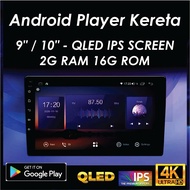 ANDROID PLAYER KERETA 9 INCH & 10.1 INCH Radio Kereta Android CAR PLAYER (NO VIDEO OUT)