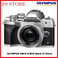OLYMPUS ORIGINAL MALAYSIA EM10 MARK4 MARK IV KIT WITH 14-42MM FREE 64GB & BAG