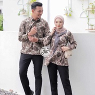top sale baju batik blouse kombinasi motif daun blouse kombinasi