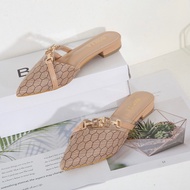 Bonia Mules Flat Shoes For Women HBA777-G2