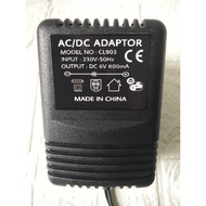 ADAPTER 6V 800mA INPUT 230V-50Hz