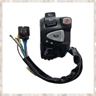 (MDQS) Motorcycle Converter Switch Clip VARIO 160 Handlebar Switch Assembly Running Light Switch