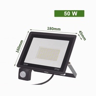 20W 50W PIR Motion Sensor LED Flood Light IP65 Waterproof Spotlight FloodLight Outdoor Lighting