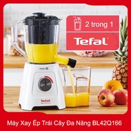 Máy xay và ép trái cây 2 trong 1 đa năng Tefal BL42Q166 dung tích 1.25L hàng chính hãng bảo hành 24 