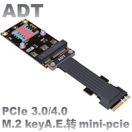 M.2 WiFi A.E key Wireless Network Card Adapter mini-pcie Extension Cable pcie4.0 3.0 ADT