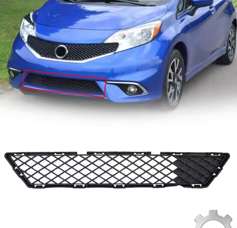 New Front Bumper Lower Grille For 2015-2016 Nissan Versa Note SR 622549MB0A