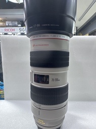 canon 70-200mm f2. 8 is 70-200 2.8 L is 極新凈