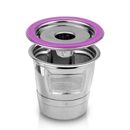 Stainless Steel Coffee Capsules Filters Cup Reusable Refillable Capsule Coffer Set for Keurig 2.0 1.