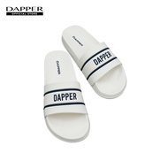 DAPPER รองเท้าแตะ DAPPER Logo Stamp Pool Slide Sandals สีขาว