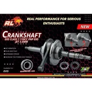 RED LEO RACING CRANKSHAFT EX5 CLASS 1 PNP EX5 JET 3.5MM JACK UP