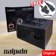 Official Salpido Professional Power Supply Atx 500W For Desktop PC 12cm Super Silent Fan Free Power 