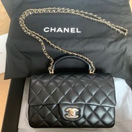 🚨已賣，可代購 全新 new Chanel mini top handle CF20 香奈兒 手袋 AS2431