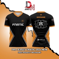 FNATIC 2024 NEW JERSEY (free nickname request)