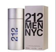 正版現貨 CAROLINA HERRERA212 Men Nyc Edt 100ml 都會男士淡香水