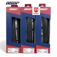 OBOR Mojo Stamina 700x25 700x28 Aramid Folding Endurance Black - Road Bike Outer Tire