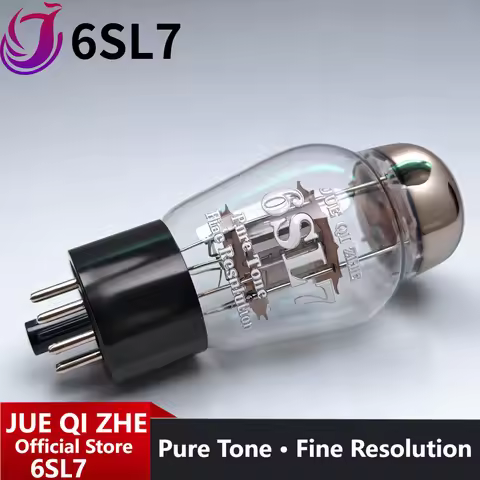 Amplifier JUE QI ZHE 6SL7 Vacuum Tube Replace 6N9P 6H9C for Hifi Tube Amp Preamp Upgrade Tube