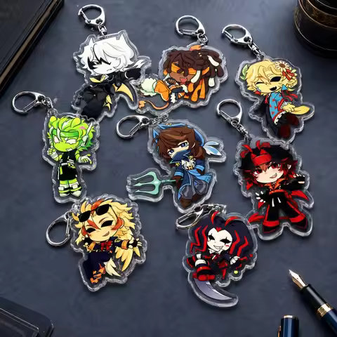 Leowook Mapicc JumperWho Boosfer Rejoice Clownpierce Manepear Keychain Accessories Bag Game Keyrings