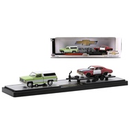 M2 Machines 1/64 Chevrolet 1973 Cheyenne 10 & 1970 Chevelle Malibu SS 454 R45 21-05