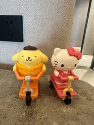 sanrio 三麗鷗滑板車公仔玩具盲盒 hello kitty melody 布甸狗水怪 玉桂狗 kuromi
