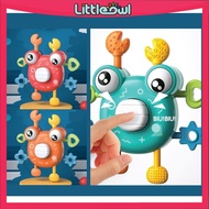 Baby Newborn Rattle Toys Busy Hand Press Push Pull Toys
