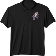 Cyber Frog Gamer Polo Shirt With Virtual Headset