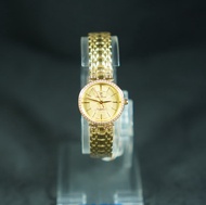 OP olym pianus sapphire นาฬิกาข้อมือผู้หญิง รุ่น 5657L-601 เรือนทอง (ของแท้ประกันศูนย์ 1 ปี )  NATEETONG