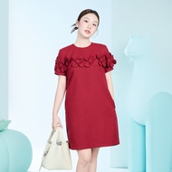 RAP - Round Neck Short Sleeve Floral Dress - GRADO 21