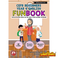 READY STOCK!! CEFR Beginners English Funbook Year 4