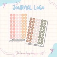 Journal Logo Sticker Aesthetic Journal Logo Sticker/
