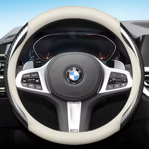 Leather Car Steering Wheel Cover for BMW F23 F22 F32 F33 F36 G30 G31 G32 G01 F45 F90 I3s i3 i8 112 1